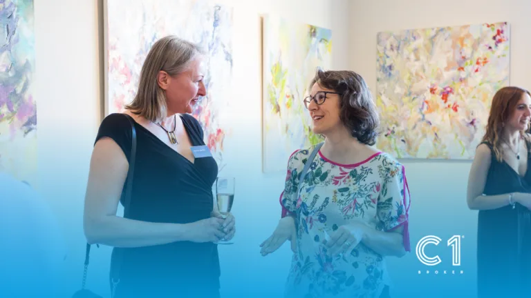 C1 Broker Presents Exclusive Vernissage An Evening of Artistic Splendour with Viktoria Ganhao - C1 Art Gallery - C1 Broker