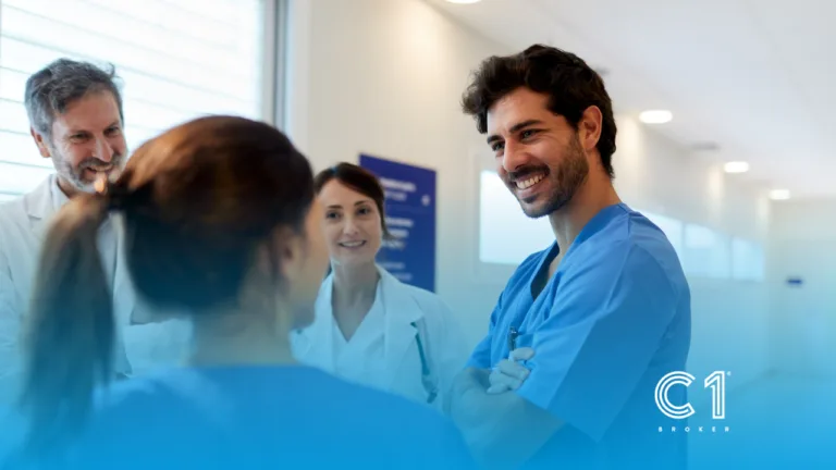 C1 Broker, seguros médicos privados, economia em saúde, carência seguro de saúde, copagamentos, franquias, rede convencionada