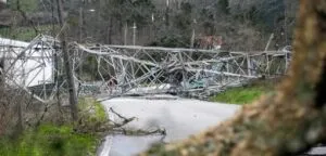 Tempestade Kirstin declarar sinistro seguro - C1 Broker Ajuda aos afetados - Leiria - Fatima - Pombal - Condeixa - Coimbra - Vale do Mondego - Figueira da Foz